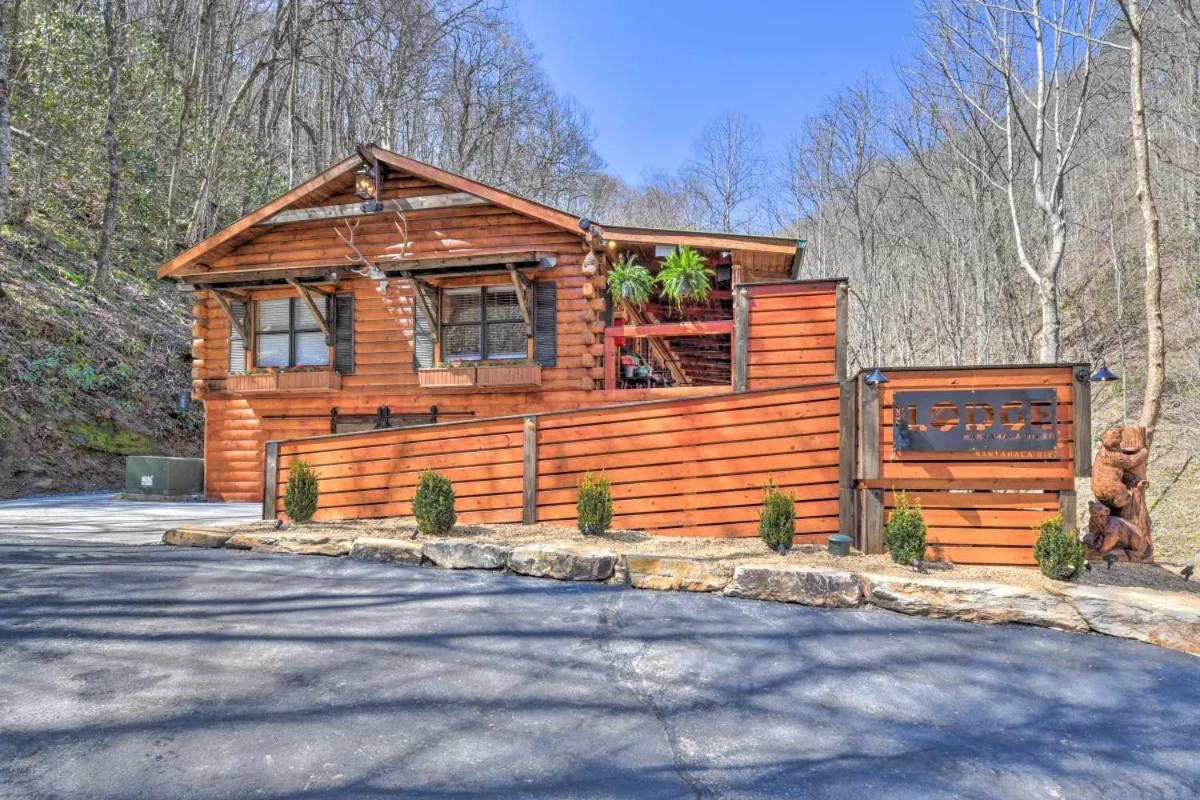 The Lodge Nantahala River Bryson City Bagian luar foto